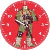 raphael teenage mutant ninja turtles artwork 9v wall clock