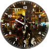 iron man and war machine 3w wall clock
