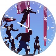 avengers artwork hd l0 wall clock