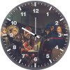 thunderbolts dining table om wall clock