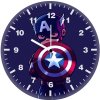 captain america anime pose 0x wall clock