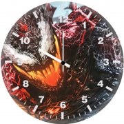 venom fight yj wall clock