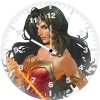 wonder woman art hd iq wall clock