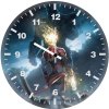 captain marvel vs thanos c4 wall clock