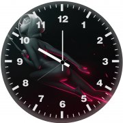 gwen stacy sculpt ec wall clock