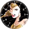 wonder woman sketch artwork new 9o wall clock