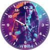 wonder woman fierce and fearless vg wall clock