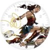 wonder woman defeating thor c3 wall clock