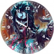 mad joker artwork ww wall clock