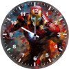 iron man saga 8l wall clock