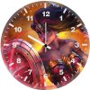 wonder woman about to ready fo wall clock