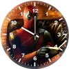 deadpool reading book 59 wall clock