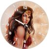 wonder woman gal gadot fanart i9 wall clock
