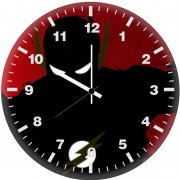 the flash new art y2 wall clock