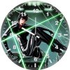 catwoman artwork 3x wall clock
