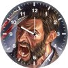 wolverine claws art k0 wall clock