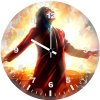 put on a happy face qf wall clock