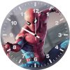 spiderman spider web xv wall clock