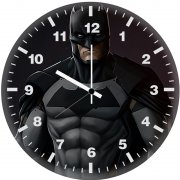 batman character concept rn wall clock