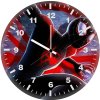 spider man miles art en wall clock