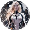 gwen stacy white spider suit o4 wall clock