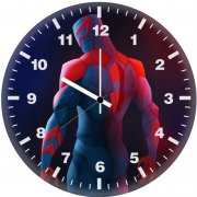 spider man 2099 built for battle kw wall clock