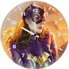 batgirl art gk wall clock