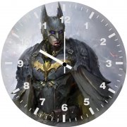 batman ironic ta wall clock