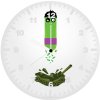 hulk as capsule minimal nl wall clock