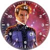 johnny storm artwork fantastic four 5i wall clock