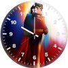 lego superman david corenswet el wall clock