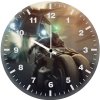the flash ben affleck batman q0 wall clock