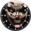 joker eyes glowing yg wall clock