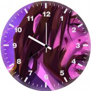 john wick character design pw wall clock