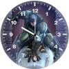 dark knight comic artwork 2k wall clock
