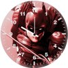 batman robert pattinson art 8h wall clock