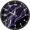 iron man neon mask hj wall clock