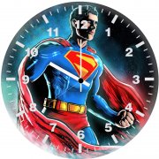 superman vs the world m1 wall clock