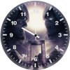moon knight mysterious realm wt wall clock