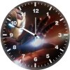 iron man armored elegance qi wall clock
