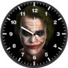 joker heath ledger art pj wall clock