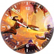 art of avengers infinity war jt wall clock