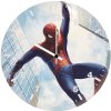 spiderman swinging xd wall clock