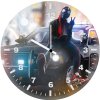 spider man miles on duty yo wall clock