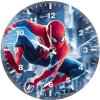 spiderman to the rescue mission av wall clock