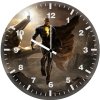 black adam another flight ij wall clock