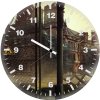 mash up city spiderman tx wall clock