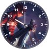 spiderman clicking pictures art 9e wall clock