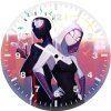 across dimensions miles and gwen aq wall clock