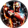 iron man jet propulsion cm wall clock